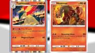 Typhlosion and Heatmor in PTCGP (Image via TPC)